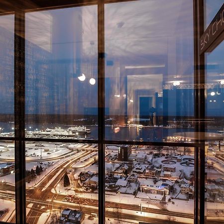 Апартаменты Sky Deep Jacuzzi 30 Floor Клайпеда Экстерьер фото